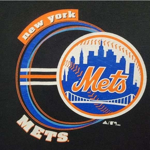 Vintage New York Mets t shirt 2003 Majestic Tag Made in USA Size Mens XL - Picture 3 of 6